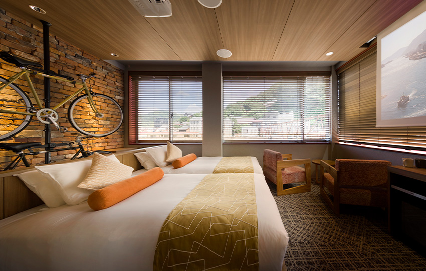 コーナーサイクルツイン